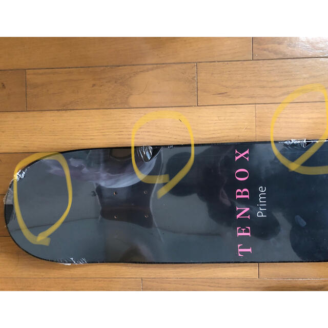 10匣　TEN BOX スケートボード デッキ　8.0インチ スポーツ/アウトドアのスポーツ/アウトドア その他(スケートボード)の商品写真