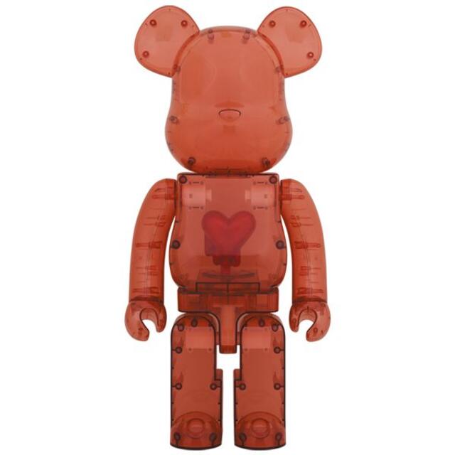 最新な MEDICOM TOY 1000% Heart Red Clear Be@rBrick - その他 最新な MEDICOM TOY 1000% Heart Red Clear Be@rBrick - その他