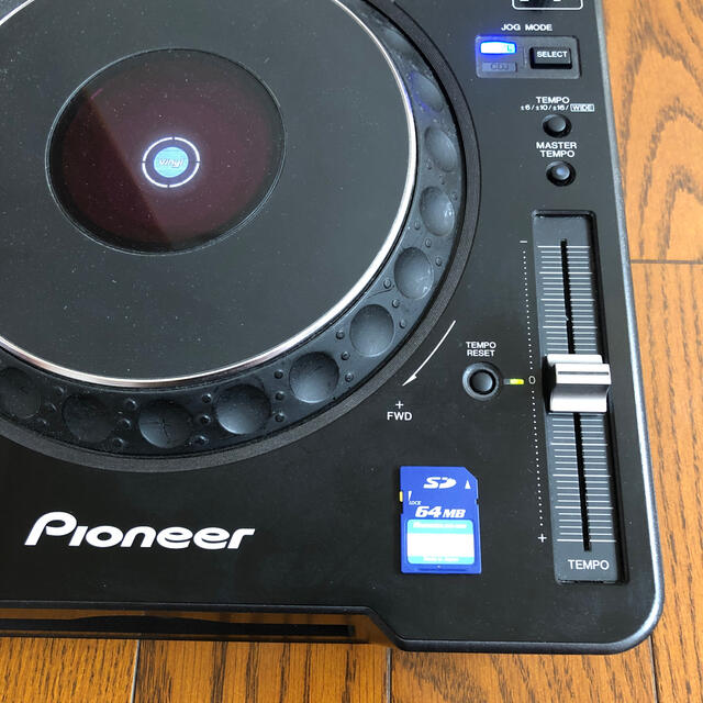 Pioneer(パイオニア)のパイオニア　CDJ-1000MK3  2台セット　箱つき 楽器のDJ機器(ターンテーブル)の商品写真