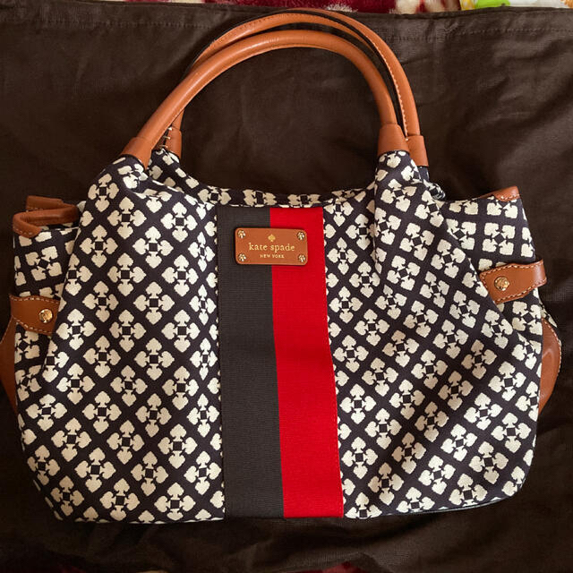 kate spade NEW YORK - 未使用！ケイトスペード　kate spade スペード柄　トートバッグ