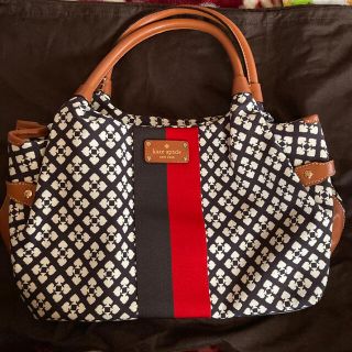 ケイトスペードニューヨーク(kate spade new york)の未使用！ケイトスペード　kate spade スペード柄　トートバッグ(トートバッグ)