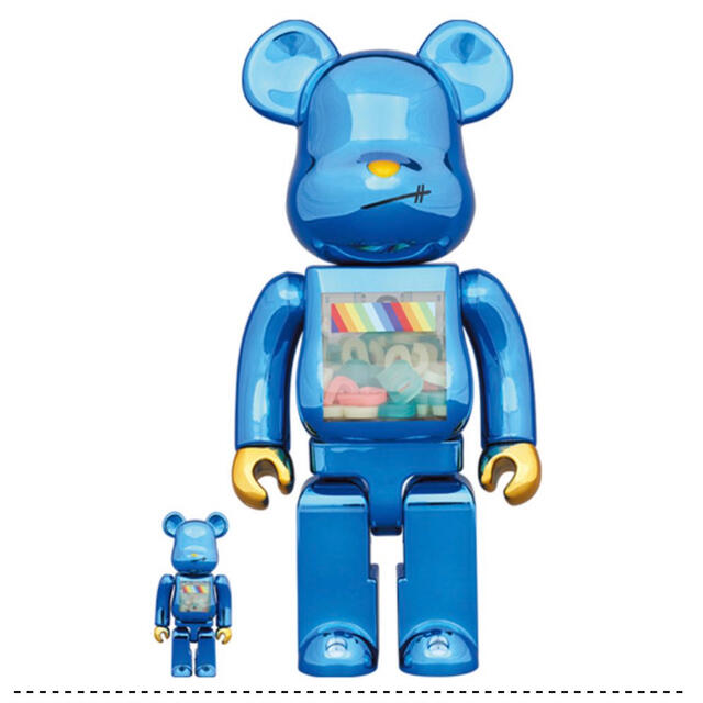 MEDICOM TOY(メディコムトイ)のBE@RBRICK J.S.B. 3RD Ver. 100% & 400% エンタメ/ホビーのフィギュア(その他)の商品写真