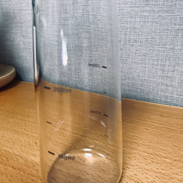 無印良品　耐熱ガラス製　ドレッシングボトル　4本　セット