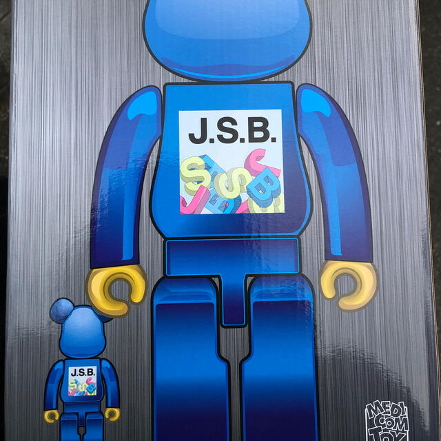 BE@RBRICK J.S.B. 3RD Ver. 100% & 400%おもちゃ/ぬいぐるみ