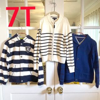 トミーヒルフィガー(TOMMY HILFIGER)のトミーヒルフィガー 7Tパーカー・カーディガンなど3点(カーディガン)