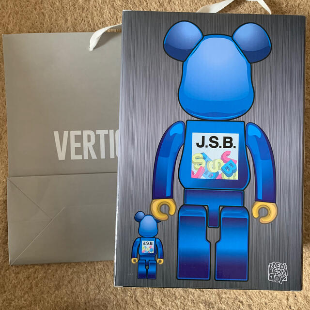 BE@RBRICK J.S.B. 3RD Ver. 100% 400% BE@RBRICK J.S.B. 3RD Ver. 100% 400%