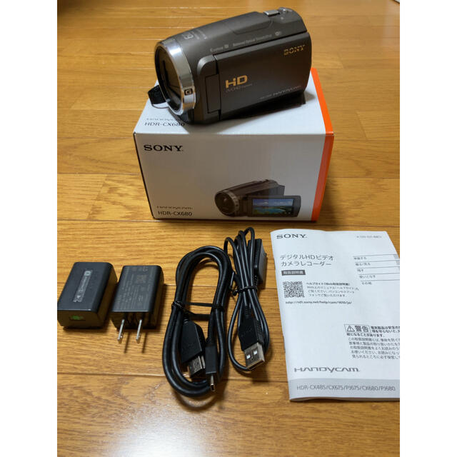贈り物 SONY HDR-CX680() HANDYCAM ビデオカメラ