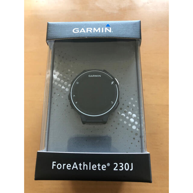 Garmin 230j ランニングウォッチ　ガーミン　黒　白　箱付き　フルセット