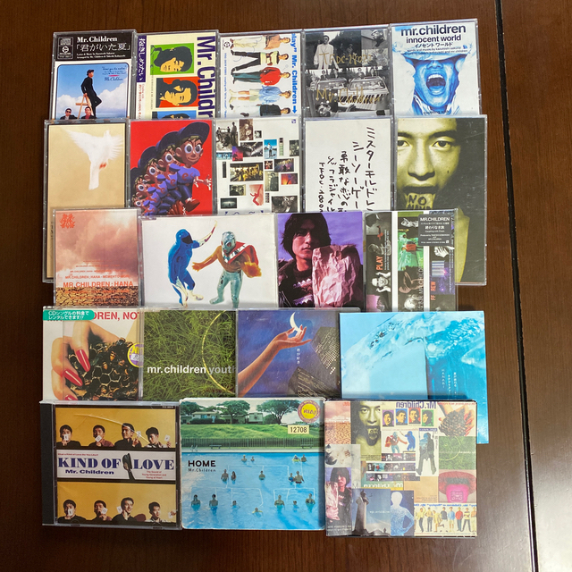 ポップスロックMr.Children  CD  21枚セット