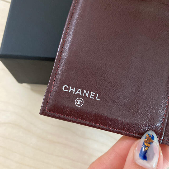 CHANEL(シャネル)のシャネルCHANEL 長財布ウォレット　ラムスキン　ブラック レディースのファッション小物(財布)の商品写真