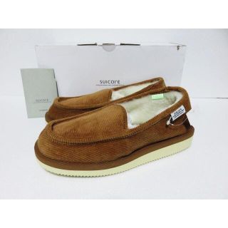 スイコック(suicoke)の新品 SUICOKE SSD-CoMab ブラウン 6 レディース コーデュロイ(スリッポン/モカシン)