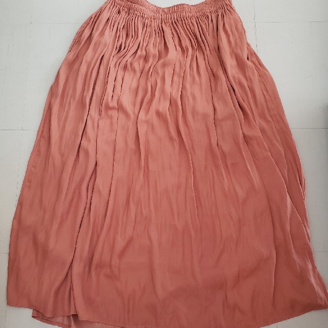 UNIQLO(ユニクロ)のユニクロ　ギャザーロングスカート レディースのスカート(ロングスカート)の商品写真