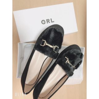 グレイル(GRL)の再販売☆GRL 黒 パンプス 24cm(ハイヒール/パンプス)