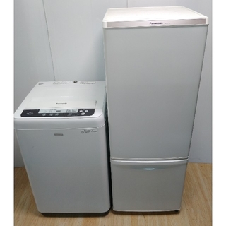 パナソニック(Panasonic)の冷蔵庫　洗濯機　ホワイトセット　大きめサイズセット　パナソニック(冷蔵庫)