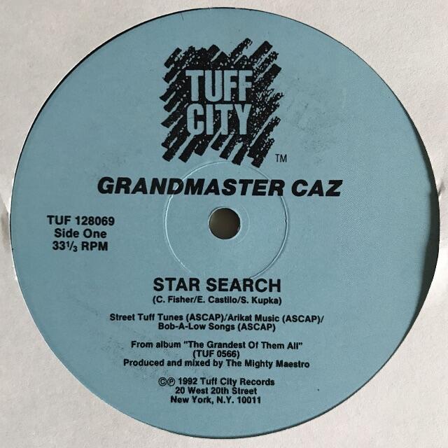 ヒップホップ+ラップ Grandmaster Caz - Star Search