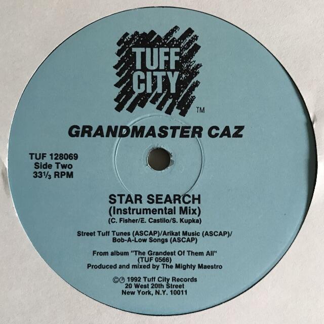 Grandmaster Caz - Star Search