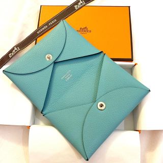 エルメス(Hermes)のお値下げしました！エルメス　カルヴィ　名刺入れ　カードケース(名刺入れ/定期入れ)