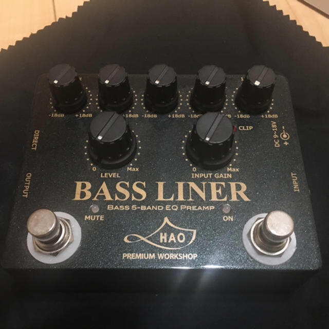 BOSS(ボス)のHAO BASS LINER ベースライナー　限定色 楽器のベース(ベースエフェクター)の商品写真