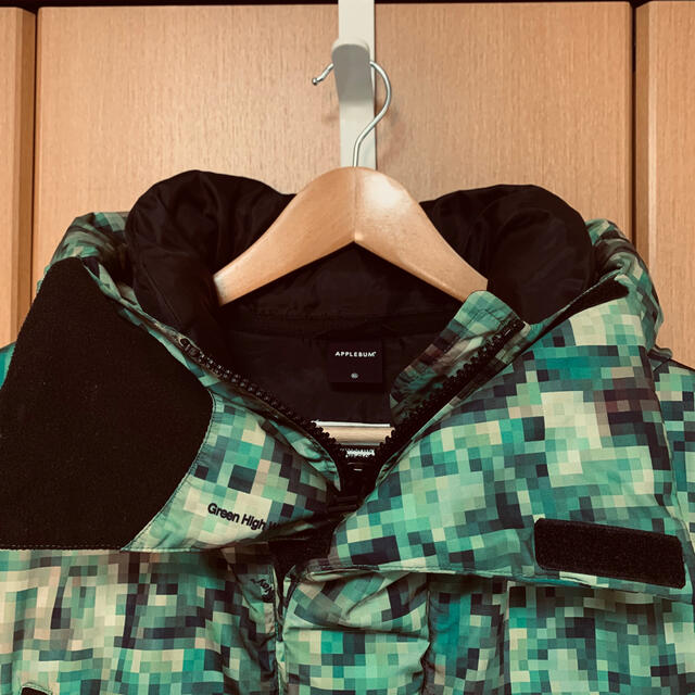 APPLEBUM - APPLEBUM × CRSB PIXEL CAMO ナイロンジャケットの APPLEBUM - APPLEBUM × CRSB PIXEL CAMO ナイロンジャケットの