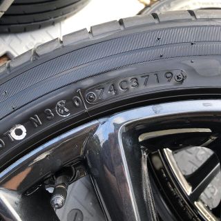 マツダ(マツダ)のマツダ3BBS社製アルミ18×7.0Jホイールタイヤ付き(ホイール)