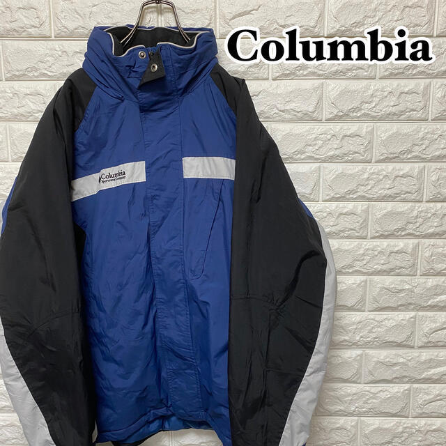 【Columbia】肉厚マウンテンジャケット 刺繍ロゴ コロンビア