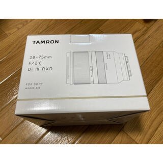 TAMRON 28-75mm F2.8 DiIII RXD 新品未開封