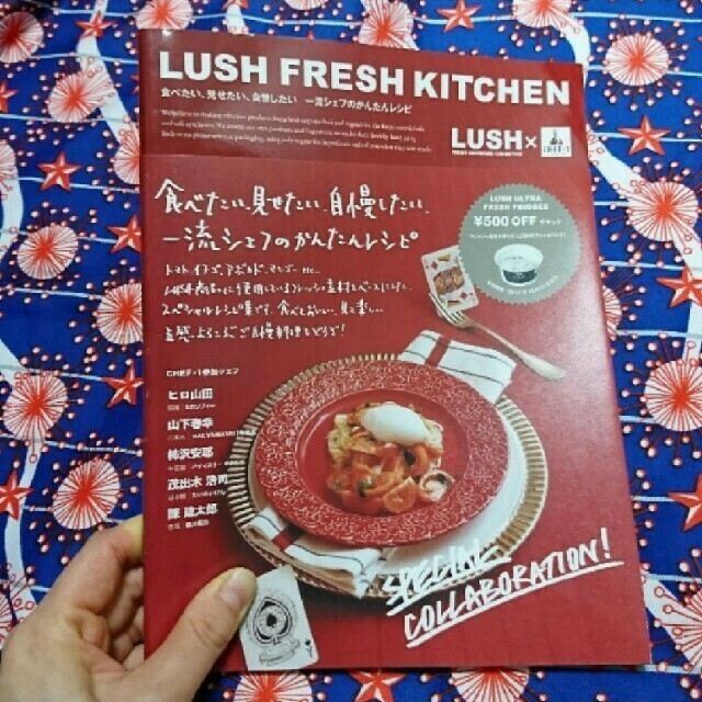 LUSH(ラッシュ)のLUSH FRESH KITCHEN🍴 ＬＵＳＨ １※画像ブレあり エンタメ/ホビーの本(その他)の商品写真