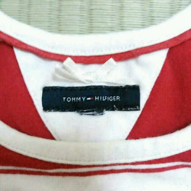 TOMMY HILFIGER(トミーヒルフィガー)のトミーランニングシャツ90～100サイズ キッズ/ベビー/マタニティのキッズ服女の子用(90cm~)(Tシャツ/カットソー)の商品写真