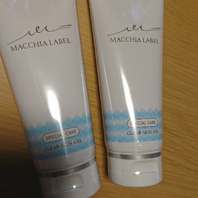 Macchia Label(マキアレイベル)のあやさん様専用！マキアレイベル！2本セット！クリアスキンジェルa コスメ/美容のスキンケア/基礎化粧品(洗顔料)の商品写真