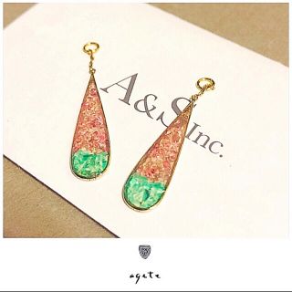アガット ピアス(グリーン・カーキ/緑色系)の通販 100点以上 | agete
