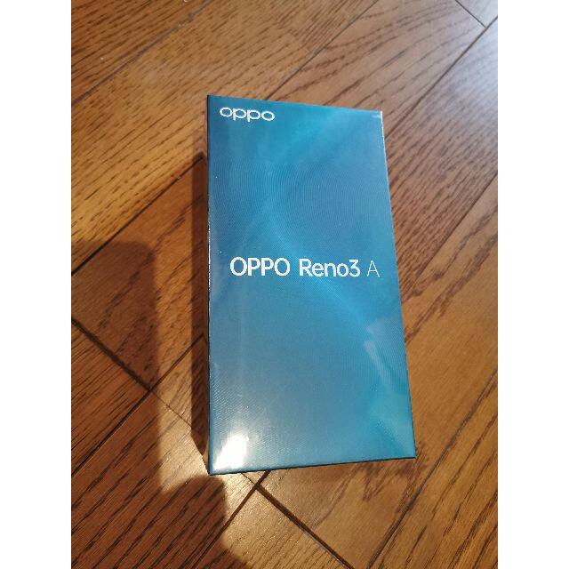 【新品未使用/SIMフリー】 OPPO Reno3 A ブラック 128GB