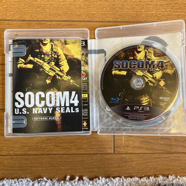 SOCOM（ソーコム）4：U.S. Navy SEALs PS3 エンタメ/ホビーのゲームソフト/ゲーム機本体(家庭用ゲームソフト)の商品写真