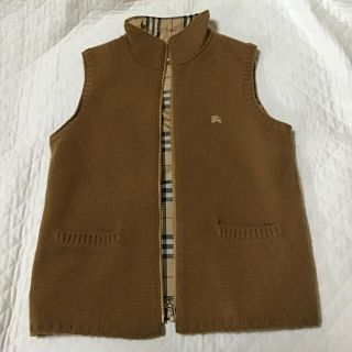 バーバリーブルーレーベル(BURBERRY BLUE LABEL)の☆BURBERRY【バーバリーブルーレーベル 】 ニットベスト ☆サイズM(ベスト/ジレ)