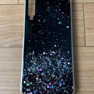 ギャラクシー(Galaxy)のGALAXY A7 2018 携帯ケース　新品　キラキラ(Androidケース)