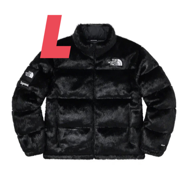 【Lサイズ】Supreme TNF Faux Fur Nuptse Jacket