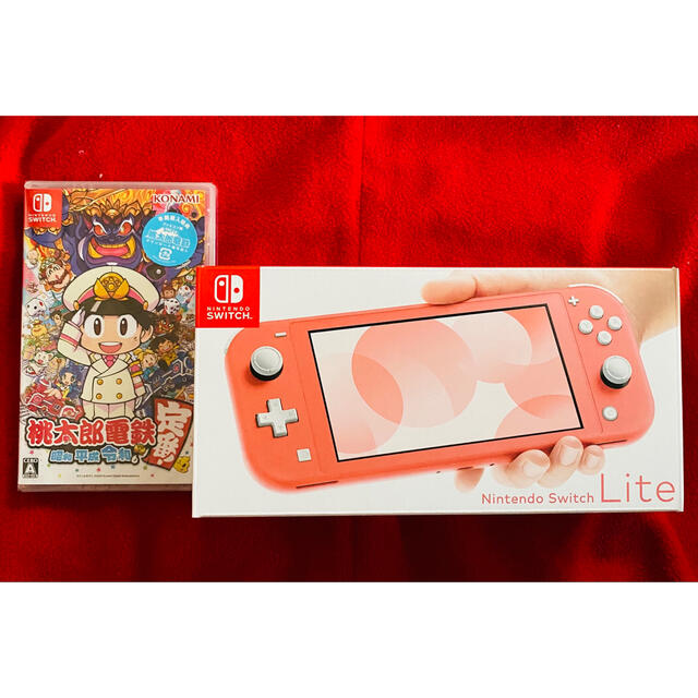 Nintendo Switch Lite コーラル＆桃太郎電鉄