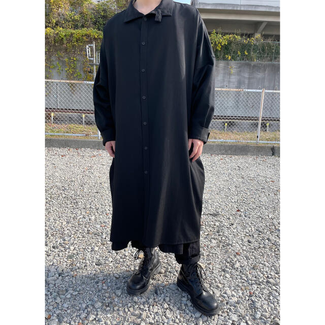 yohji yamamoto POUR HOMME ロングシャツ