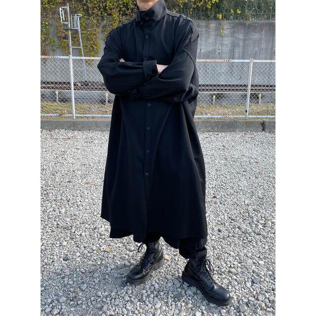 19SS Yohji Yamamoto POUR HOMME シャツコート-