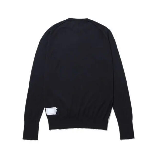 JOHN SMEDLEY(ジョンスメドレー)のM ネイビー fragment design × john smedley  メンズのトップス(ニット/セーター)の商品写真