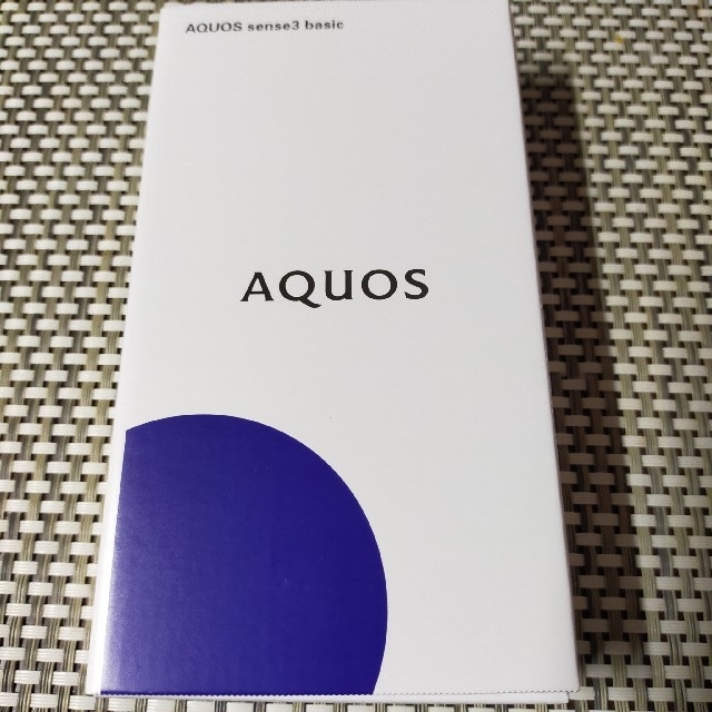 AQUOS sense3 basic UQ新品未使用 SIMフリー/SHV48スマートフォン/携帯電話