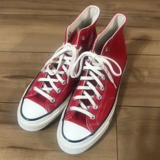 27.5cm コンバース converse CT70 チャックテイラー RED