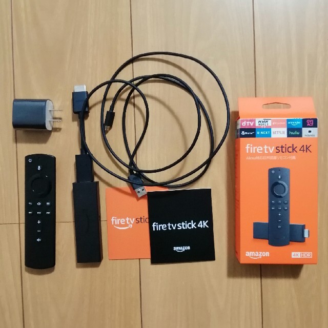 Fire TV Stick -4K Alexa対応音声認識リモコン付属　品