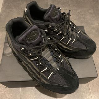 コムデギャルソンオムプリュス(COMME des GARCONS HOMME PLUS)のNike airmax95 コムデギャルソン cdg ブラック(スニーカー)