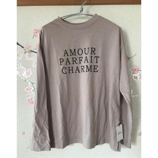 グレイル(GRL)の🌺GRL新品 ロゴプリント ロンT(Tシャツ(長袖/七分))