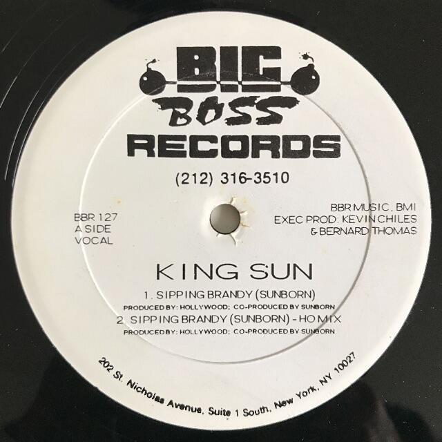 King Sun - Sipping Brandyオールドスクールラップ