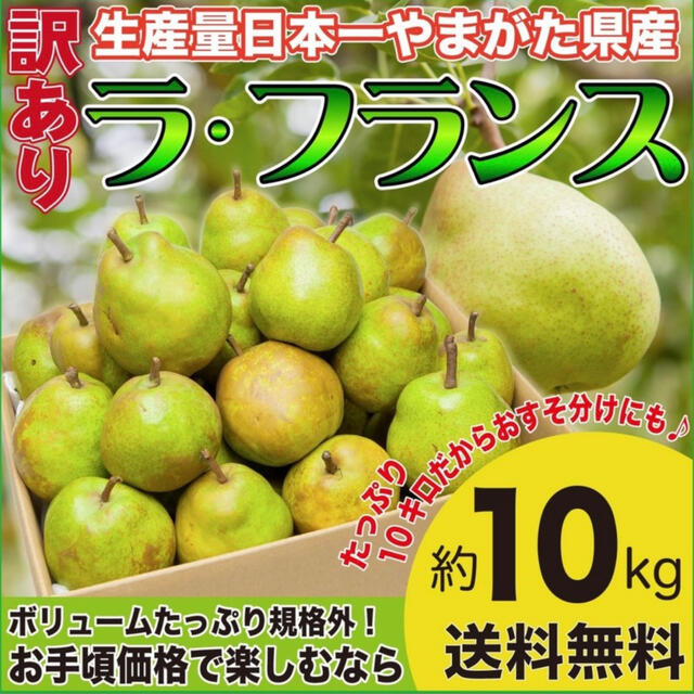限定入荷!!! 山形県産 高級 贅沢ラフランス キロ! 残りわずか!の
