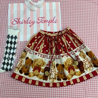 シャーリーテンプル(Shirley Temple)のシャーリーテンプル  くまぬいぐるみ　スカート　くま　クマ　テディベア(スカート)