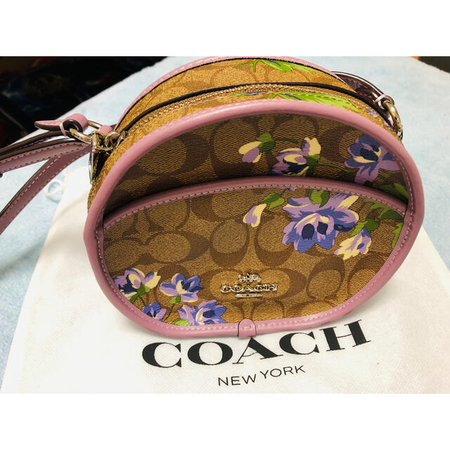 COACH 花柄 フラワー ブーケ ショルダーバッグレディース