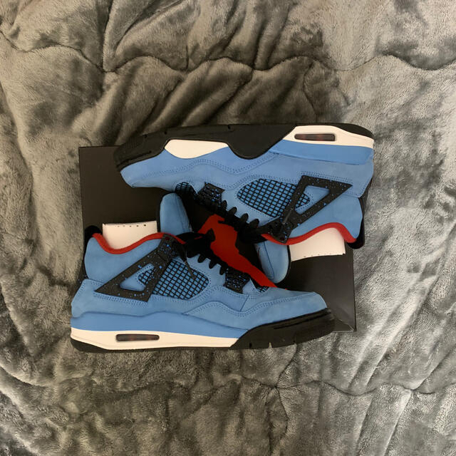 Travis Scott Air Jordan 4 AJ4 27.5cmスニーカー