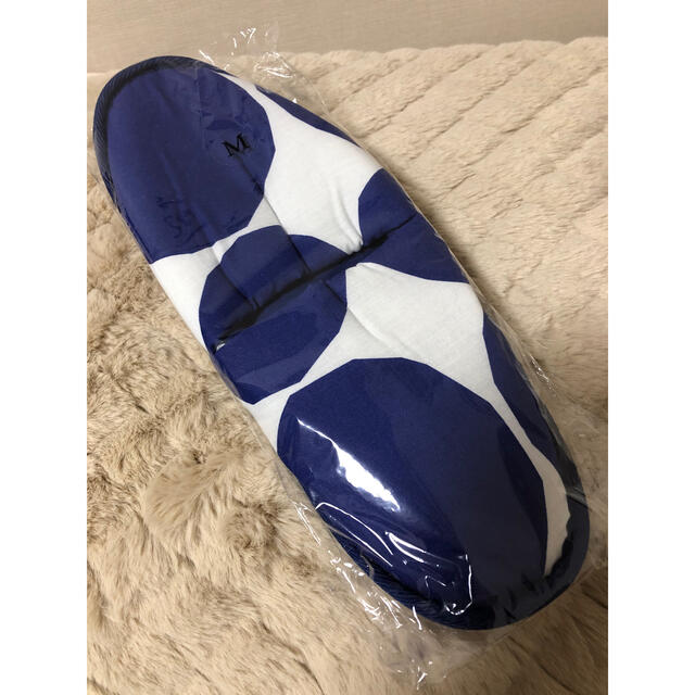 marimekko(マリメッコ)の新品　marimekko スリッパ インテリア/住まい/日用品のインテリア小物(スリッパ/ルームシューズ)の商品写真